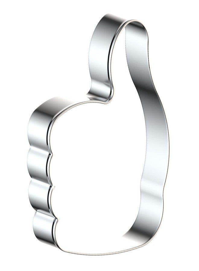 QAAQS Thumbs Up Cookie Cutter Set for Baking, 5/4/3/2 Inch, 4 Piece, Stainless Steel - Image 5